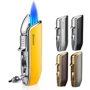 Briquet tempête avec poinçon à cigare